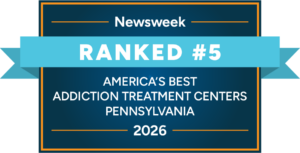 Ranked #5 - America’s Best Addiction Treatment Centers Pennsylvania 2026